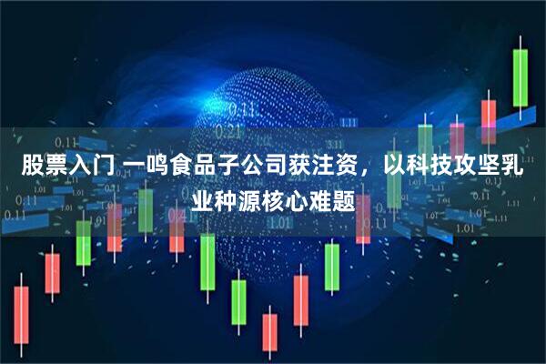股票入门 一鸣食品子公司获注资，以科技攻坚乳业种源核心难题
